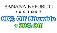 Banana Republic Factory Sale Sitewide