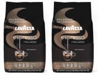 Lavazza Caffe Espresso Italiano Whole Bean Coffee Blend 2 Pack