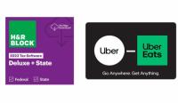 HR Block 2023 Deluxe and State with Gift Card