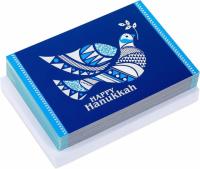 Hallmark Tree of Life Hanukkah Boxed Cards 40 Pack