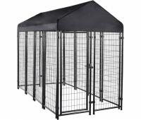Amazon Basics Welded Rectangular Outdoor Wire Crate Kennel