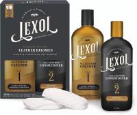 Lexol Car Auto Leather Care Kit Conditioner and Cleaner