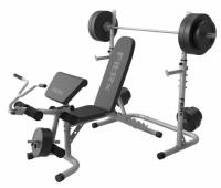 FitRx Adjustable Workout Bench and Squat Rack Kit