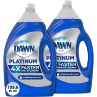 Dawn Platinum Dish Soap Liquid 6 Pack + Credit