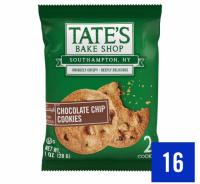 Tates Bake Shop Chocolate Chip Cookies 16 Pack