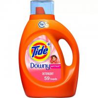 Tide with Downy Laundry Detergent Liquid Soap April Fresh