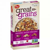 Post Great Grains Raisins Dates  and Pecans Whole Grain Cereal