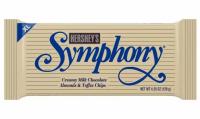 Hersheys Symphony Chocolate Almond Toffee XL Candy Bars 12 Pack