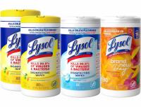 Lysol Disinfectant Wipes Bundle 4 Pack with Amazon Credit