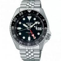 Seiko 5 Sports GMT Automatic Black Dial Men\'s Watch