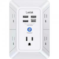 Wall Outlet Surge Protecter with USB Ports
