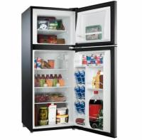 Galanz Two Door Mini Fridge with Top Freezer