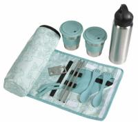 Ozark Trail Reusable Camping Cutlery and Drinkware Set