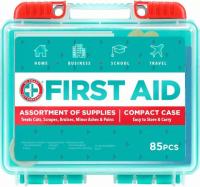 Be Smart Get Prepared 85-Piece First Aid Kit