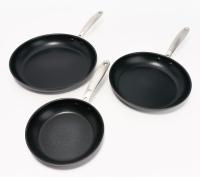OXO Good Grips Pro 3-Piece Nonstick Hard Anodized Fry Pans