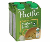 Pacific Foods Organic Chicken Broth 4 Pack