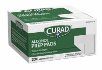 Curad Alcohol Disinfectant Prep Pads 200 Pack