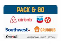 Bunch of Gift Cards Chevron Airbnb Southwest