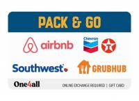 Bunch of Gift Cards Chevron Airbnb Southwest