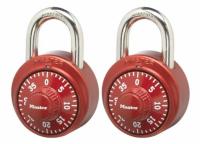 Master Lock Aluminum Combination Lock 2 Pack