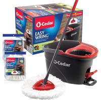 O-Cedar EasyWring Spin Mop and Bucket Floor Cleaning System