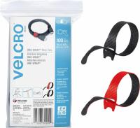 Velcro One-Wrap Cable Ties 100 Pack