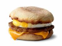 McDonalds Sausage McMuffin with Egg with Purchase California Residents