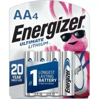 Energizer AA Ultimate Lithium Batteries 4 Pack
