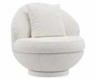 Hillsdale Boulder Upholstered Swivel Storage Chair