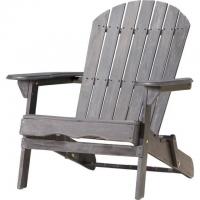 Highland Dunes Kalicki Solid Acacia Wood Folding Adirondack Chair