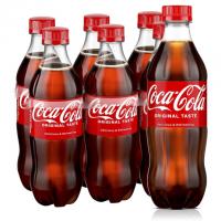 Coke Soda Soft Drink 6 Pack