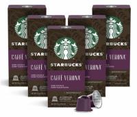 Nespresso Starbucks Original Line Dark Roast Caffe Verona Coffee 50 Pack