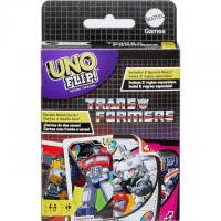 Mattel Games UNO Flip Transformers Card Game