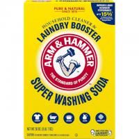 Arm and Hammer Super Washing Soda Detergent Booster Household Cleaner