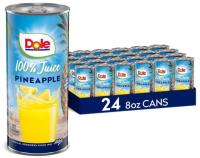 Dole Pineapple Juice 24 Cans