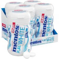 Mentos Pure White Chewing Gum with Xylitol 4 Pack