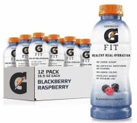 Gatorade Fit Electrolyte Beverage Blackberry Raspberry 12 Pack