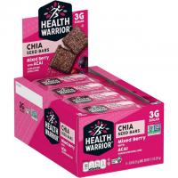 Health Warrior Chia Bars Acai Berry 15 Pack