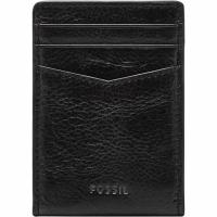 Fossil Leather Minimalist Magnetic Card Case Wallet