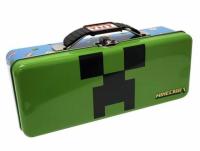Minecraft Storage Tool Box with Handle Clasp and Lid