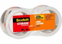 Scotch Long Lasting Strong Storage Packaging Tape 2 Pack
