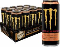 Java Monster Coffee + Energy Drink Nitro Cold Brew Latte