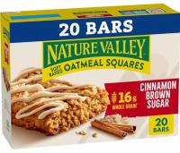 Nature Valley Soft-Baked Oatmeal Squares Cinnamon 20 Pack