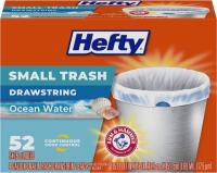 Hefty 4-Gallon Small Trash Bags 52 Pack