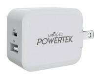 Liquipel Powertek USB-C and USB Dual Port Wall Charger