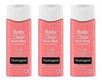 Neutrogena Body Clear Acne Treatment Body Wash 3 Pack