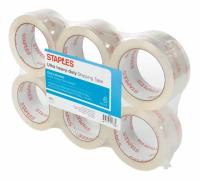 Staples Ultra Heavy Duty Shipping Tape 6-Rolls