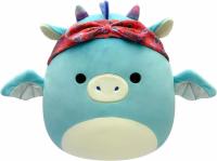 Squishmallows Original 14in Tatiana Teal Dragon