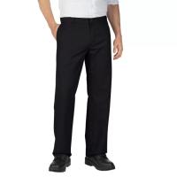 Dickies Mens Relaxed Fit Straight Leg Flat Front Flex Pants