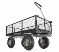 Gorilla Carts Steel Utility Cart Garden Beach Wagon